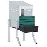 Chicken Nesting Box 1 Compartment with Legs Galvanised Steel 4104894