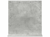Vanity Mirror Rectangular Concrete Grey 70 x 50 x 18 cm 868336