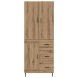 Highboard 2 pcs Artisan Oak 69.5 x 34 x 180 cm Engineered Wood 3415934