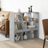 Room Divider Concrete Grey 100x33x94.5 cm Engineered Wood 3309513