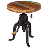 Side Table 45x cm Solid Reclaimed Wood and Cast Iron 247588
