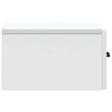 Wall-Mounted Bedside Cabinet 2 pcs White 34.5 x 33 x 20 cm 898936