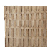 Room Divider 5 Panels Beige Poly Rattan 365351
