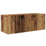 TV Cabinet Set Wall-mounted 6 pcs Old Wood Engineered Wood 3393246