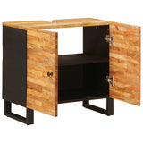 Bathroom Sink Cabinet Natural 62 x 33 x 58 cm Solid Mango Wood 4018315