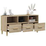 TV Cabinet Sonoma Oak 102x36x50 cm Engineered Wood 812603