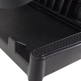 Sun Lounger Anthracite Polypropylene 186x60x29 cm 364221