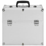 Make-up Case 38x23x34 cm Silver Aluminium 91832