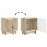 Bedside Cabinet Sonoma Oak 43 x 34.5 x 50 cm Engineered Wood 893879