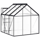 Greenhouse with Base Frame Anthracite Aluminium 3.61 m 48215