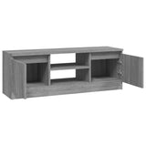 TV Cabinet with Door Grey Sonoma 102x30x36 cm 823356