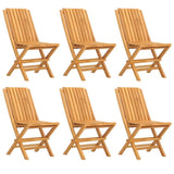 Garden Dining Set Teak Solid teak wood Foldable 3155004