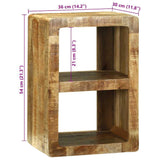 TV Cabinet with Shelf Brown 36 x 30 x 54 cm Solid Mango wood 4104547