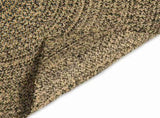 Area Rugs Natural and Black 60 x 200 cm Jute 42010614
