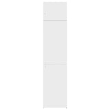 Slim Storage Cabinet White 50x42.5x225 cm Engineered Wood 3281301
