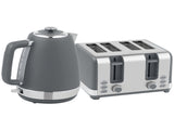 Stainless Steel Kettle and Toaster Set, 1.7L 3000W Rapid Boil Jug Kettle with UK Strix Thermostat, T3398P378833