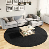 Shaggy Rug PAMPLONA High Pile Modern Black 240 cm 375292