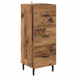 Highboard Old Wood 34.5 x 34 x 180 cm Engineered Wood 3415689