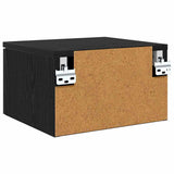 Bedside Cabinet 2 pcs Black Oak 34 x 30 x 20 cm Engineered Wood 880814