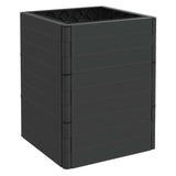 Garden Planters 2 pcs Anthracite PP 3189184