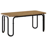 Coffee Table Artisan Oak 100 x 50 x 45 cm Engineered Wood 8007729