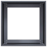 Planter Anthracite 40x40x40 cm Cold-rolled Steel 860663