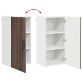 Dishwasher Panel Kalmar Brown Oak 40 x 31 x 80 cm 884681