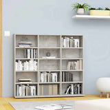 CD Cabinet Concrete Grey 100x23x89.5 cm Engineered Wood 801791