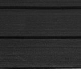 Boat Mat Striped Dark Grey with Black 240 x 90 x 0.5 cm EVA 42008462