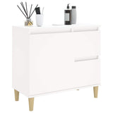Bathroom Cabinet White 65x33x60 cm Engineered Wood 819820