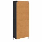 Highboard Black Oak 69.5 x 34 x 180 cm Engineered Wood 3416261