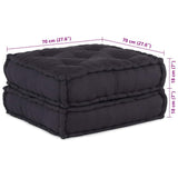 Modular Sofa 2 pcs Anthracite 140 x 70 x 36 cm Fabric 3315070