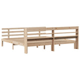 Bed Frame Untreated Pine Solid Pine Wood Super King Bed Frame 3306859