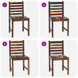 Dining Chairs 2 pcs Solid Reclaimed Wood 326179