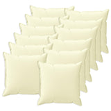 Cushion with Pillow HOUTEN 12 pcs Cream Polyester 932991