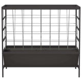 Livestock Feeder Black 100 x 60 x 90 cm Cold-Rolled Steel 874657