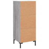 Sideboard Grey Sonoma 34.5x34x90 cm Engineered Wood 830450