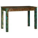 Writing Desk Brown 112 x 55 x 76 cm Solid Reclaim Wood 358877