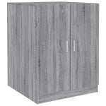 Washing Machine Cabinet Grey Sonoma Engineered Wood 3120183