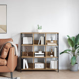 Bookshelf Artisan Oak 102 x 32 x 104.5 cm Engineered Wood 884011