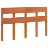 Bed Frame without Mattress Wax Brown 140x190 cm Solid Wood Pine 3302317