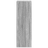 Highboard Grey Sonoma 50x41x124 cm Engineered Wood 846402