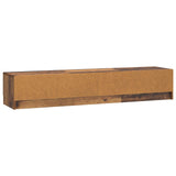 TV Cabinet Old Wood 147 x 34.5 x 27 cm Engineered Wood 895863