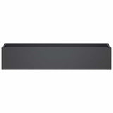 Garden Planter 2 pcs Anthracite 80 x 20 x 20 cm 8005167