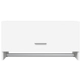 808242 Wardrobe White 70x32,5x35 cm Engineered Wood