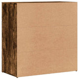 Sideboard Smoked Oak 79x38x80 cm Engineered Wood 840524