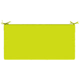 Seat Cushion SOEST 100% Polyester Bright Green 120 x 80 x 10 cm 946803