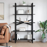 Bookshelf Black Oak 100 x 33.5 x 178 cm Engineered Wood 883934