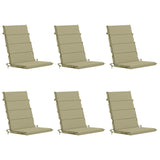 6-Piece High Back Bhair Cushions GEMERT 100% Polyester 946040