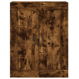 Highboard Smoked Oak 69.5x34x180 cm Engineered Wood 3199686